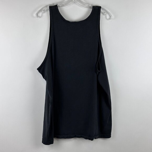 Barfly Men's Vintage Grim Reaper Scythe Graphic Tank Top - Picture 3 of 4